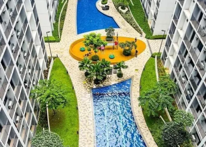 Studio With Balcony, Bay View Or Pool View In Shore Residences Near Mall Of Asia And Manila Airport * Манила