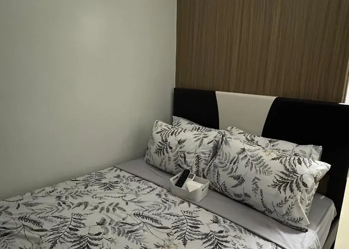 With Balcony, Bay View Or Pool View In Shore Residences Near Mall Of And Airport Appart hôtel Manille